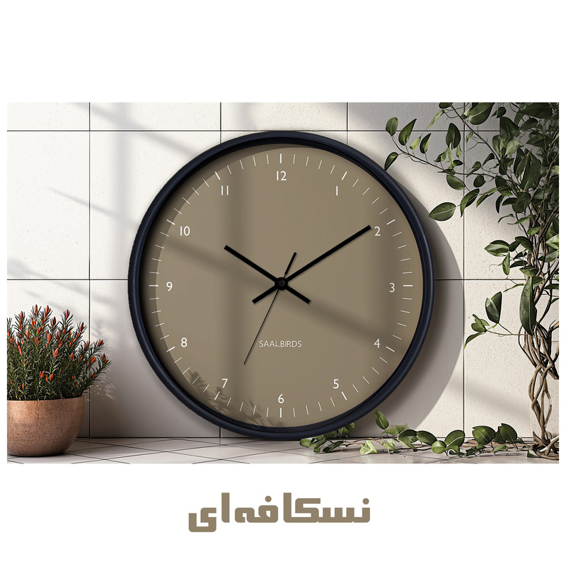ساعت دیواری سال بردز طرح مینیمال مدل CW-569