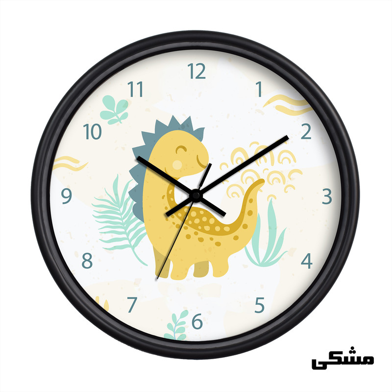ساعت دیواری کودک سال بردز مدل دایناسور
