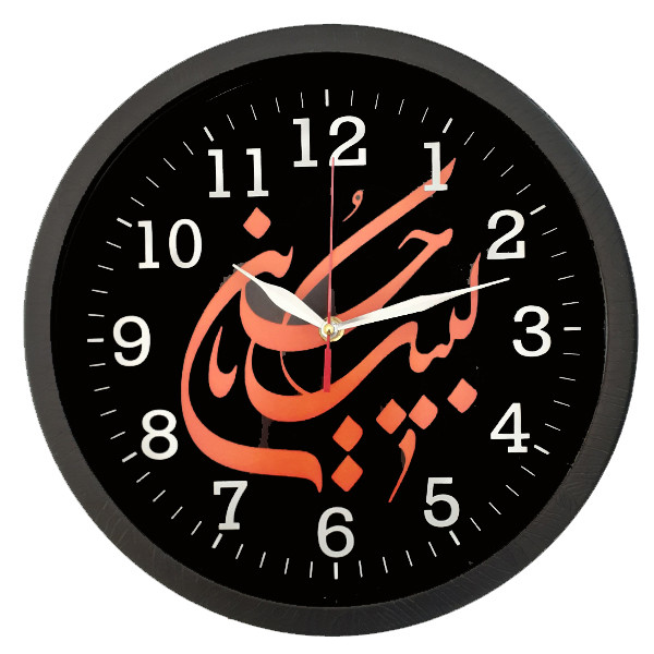 ساعت دیواری طرح مذهبی کد 40223