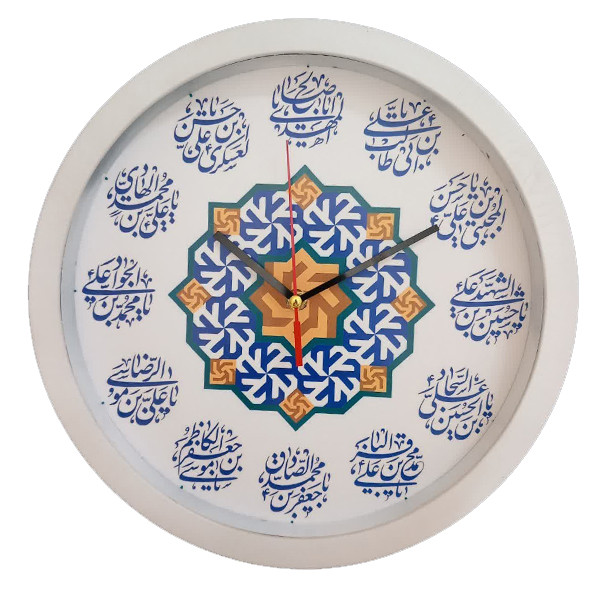 ساعت دیواری مدل 12 امام کد 4020614