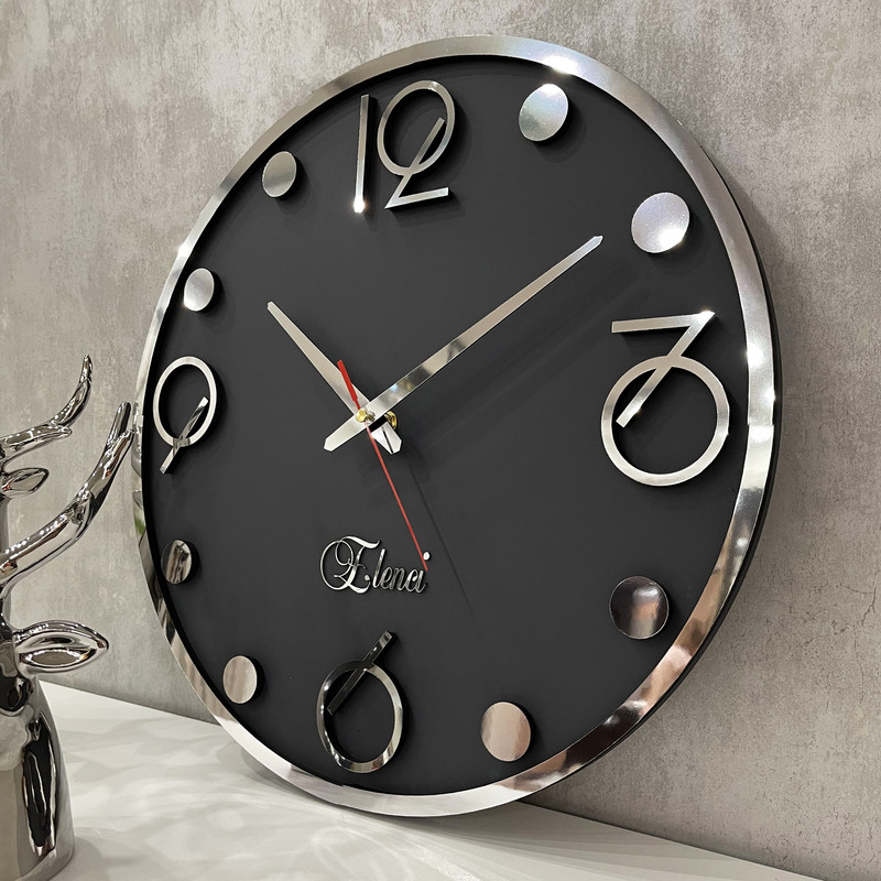 ساعت دیواری اِلِنسی مدل SD-025 بسته 2 عددی