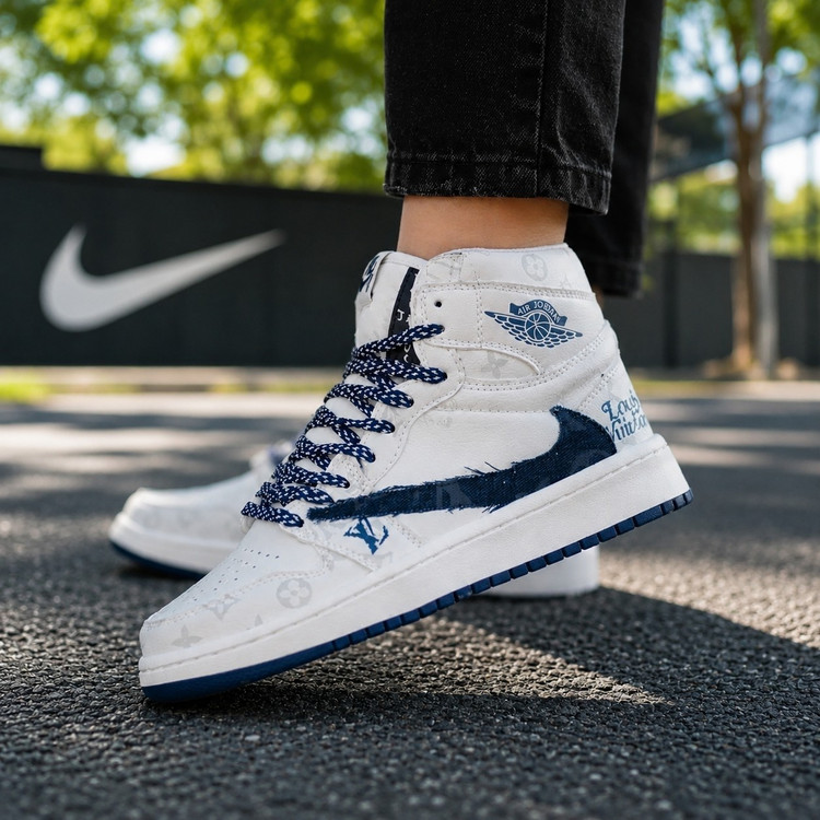 کفش ساقدار نایک ترویس لویی ویتون ( ست مردانه زنانه )