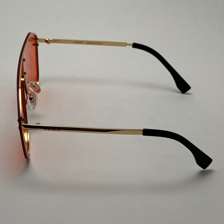 عینک آفتابی و شب فریم لس فندی FENDI قرمز کد 2 (ارسال رایگان)