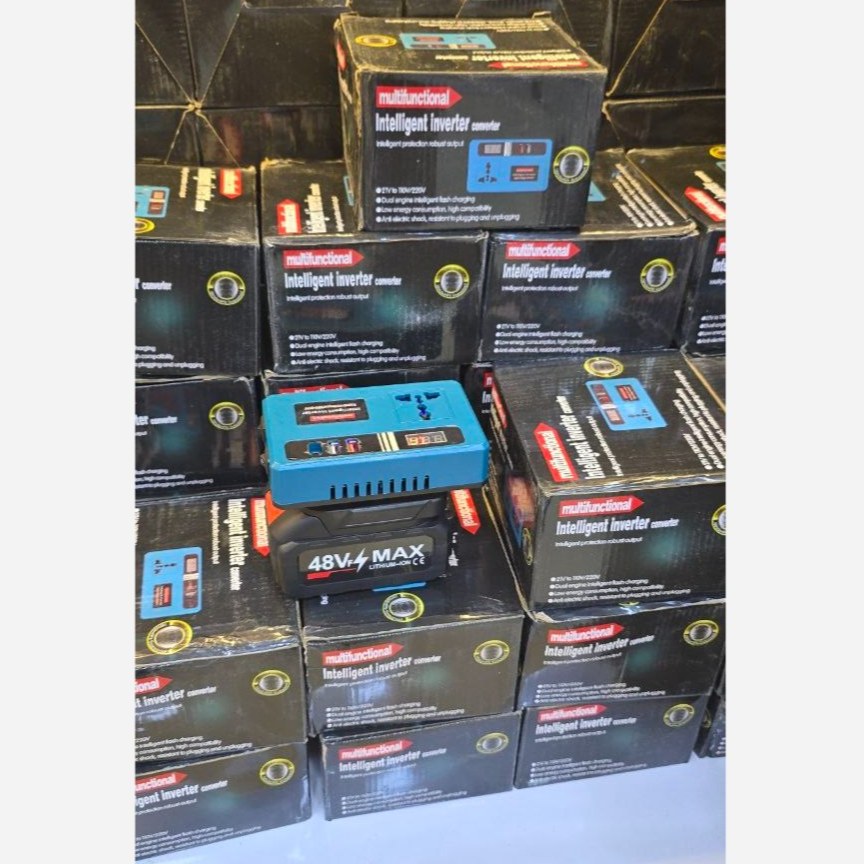 اینورتر شارژی چندمنظوره ( وارداتی ) مدل intelligent inverter converter دارای چراغ قوه ایکس