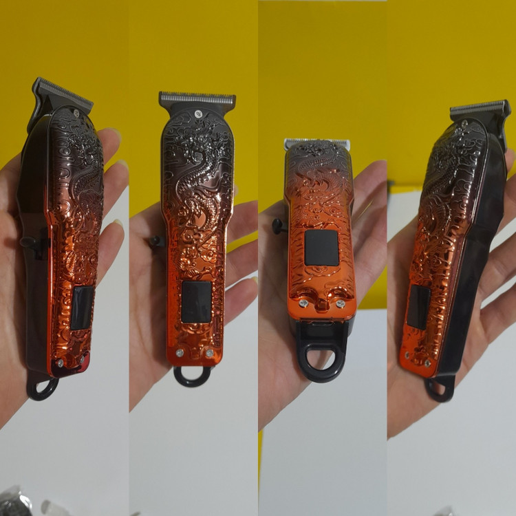 ماشین اصلاح ریش تراش خط زن Lt-809 نیمه حرفه ای آرایشگری و خونگی - نمایشگر LCD - تیغه سرامیکی - طراحی جذاب ایکس