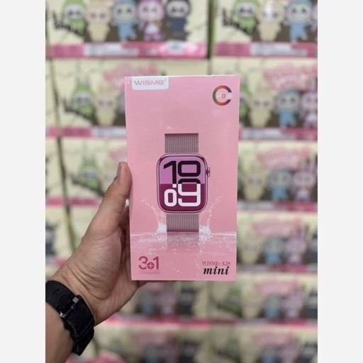ساعت هوشمند WISME X29 mini اورجینال تمام صحفه 3 بند فلری حصیری پرفرووش