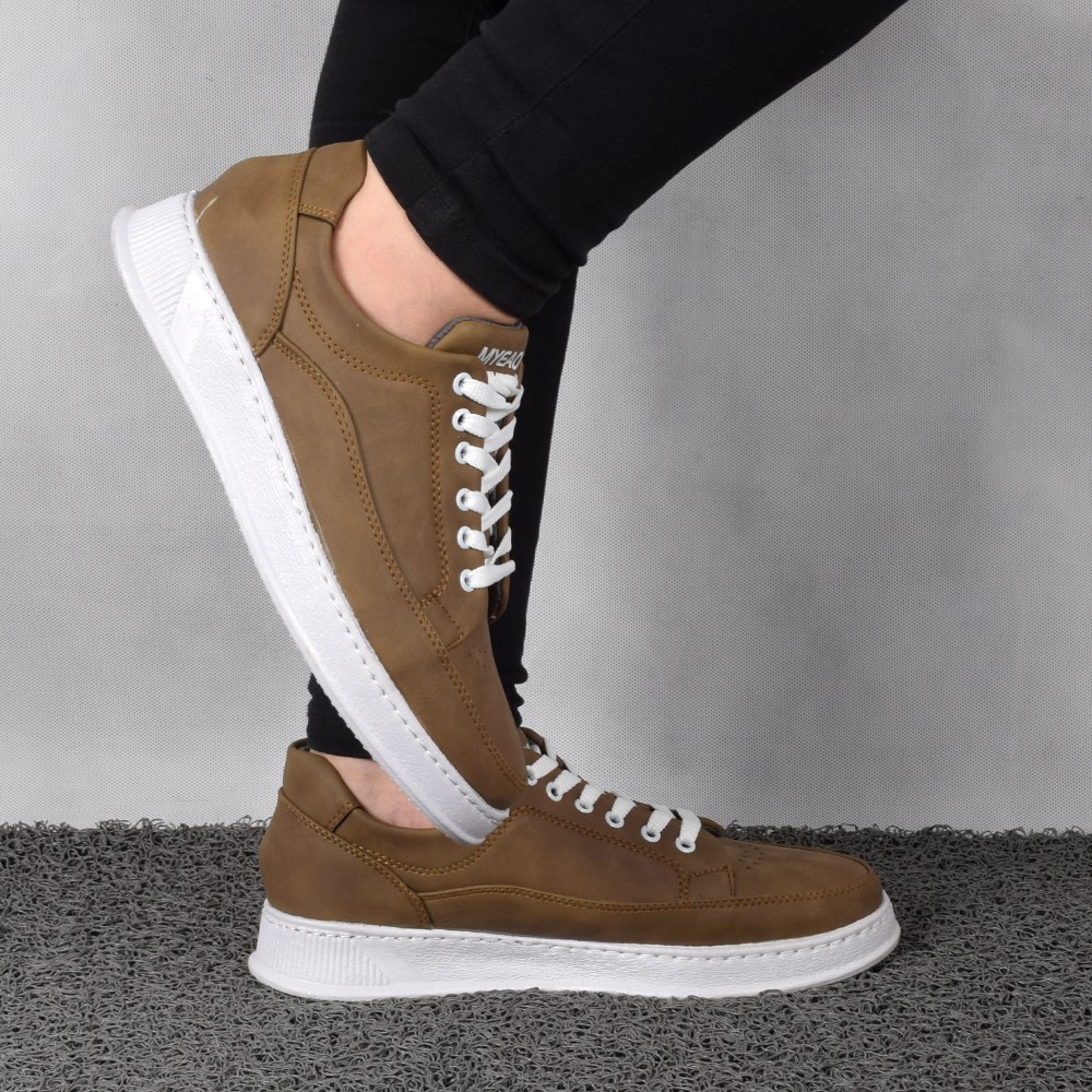 کفش اسپرت مردانه مدل ونیزمن رنگ صدری دور دوخت پرفرووش