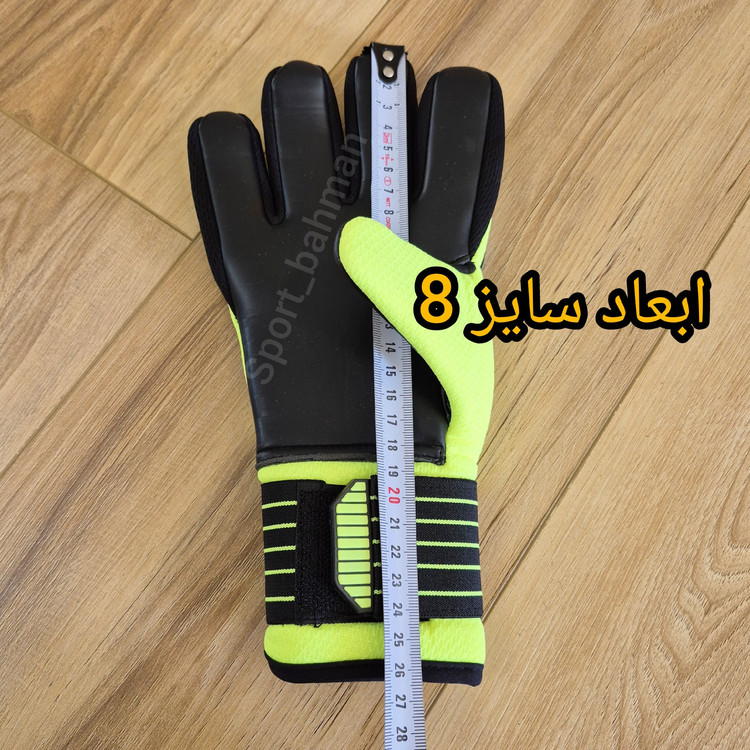 دستکش دروازه بانی آدیداس سایز 8 فسفری