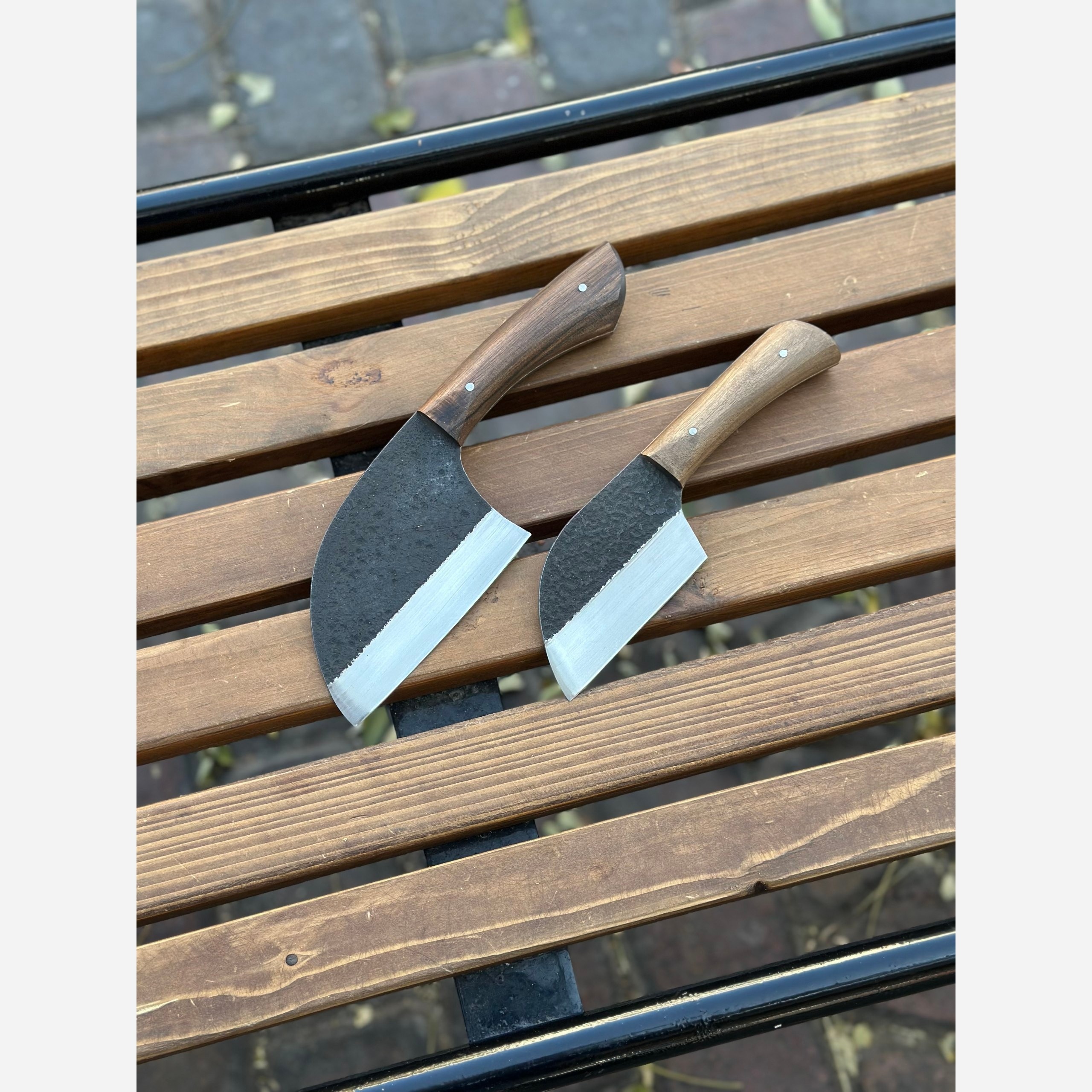 ساطور کوچک زنجان فولادی استاد رضا